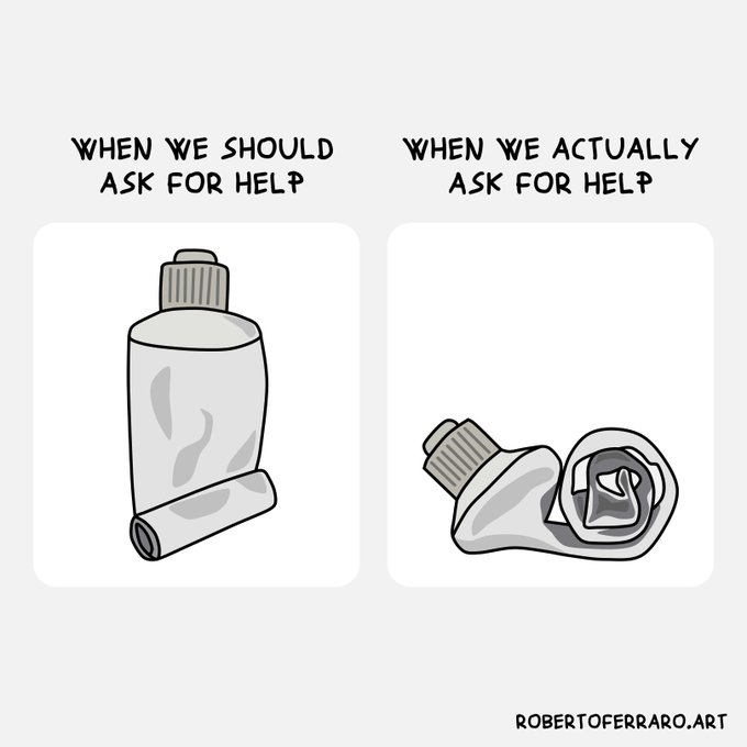 career_re's tweet image. #AcademicTwitter We all stumble, but calling for backup only when you’re desperate is too late!😀#PhDlife #phdvoice