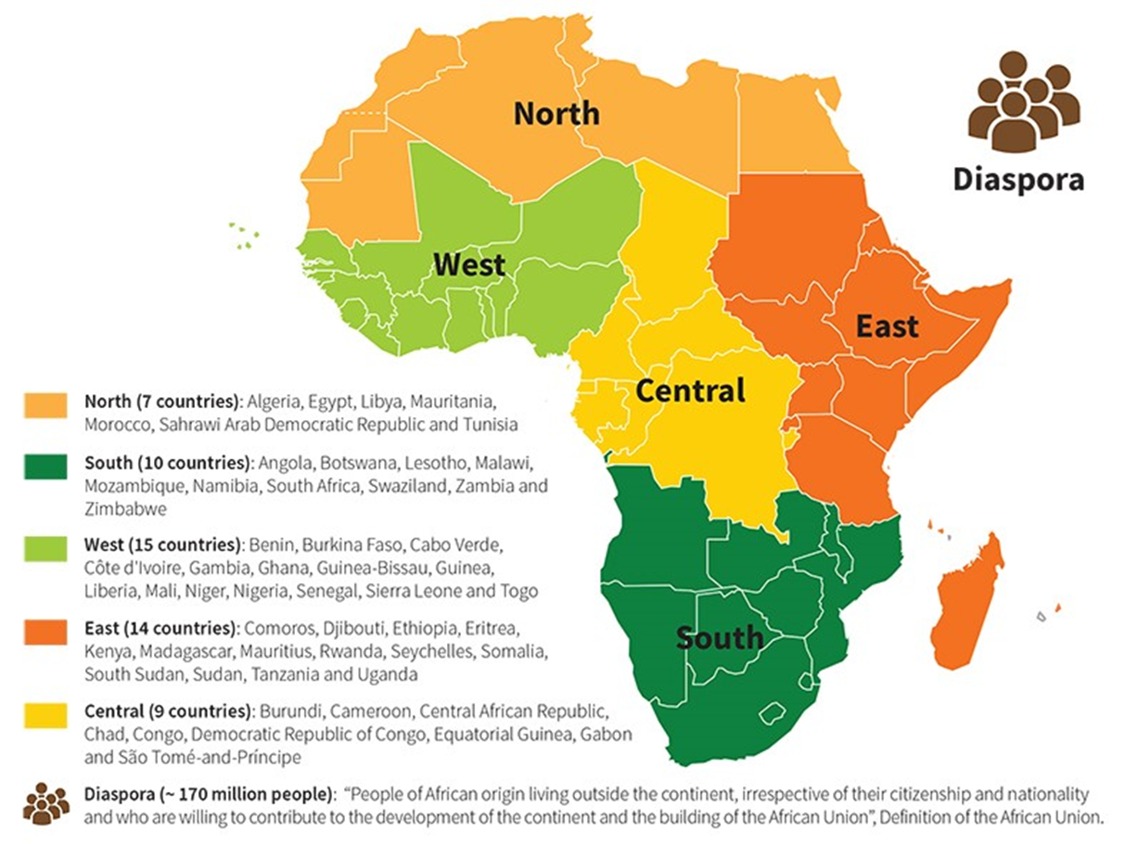 African Union ECOSOCC (@au_ecosocc) on Twitter photo The <a href="/_AfricanUnion/">African Union</a> Union calls its #diaspora the “Sixth Region.” That includes you if you’re of African descent and living outside the continent!
But what does that recognition actually change?
In a few hours, we’ll announce a space to talk about:
– How to strengthen the Sixth The <a href="/_AfricanUnion/">African Union</a> Union calls its #diaspora the “Sixth Region.” That includes you if you’re of African descent and living outside the continent!
But what does that recognition actually change?
In a few hours, we’ll announce a space to talk about:
– How to strengthen the Sixth