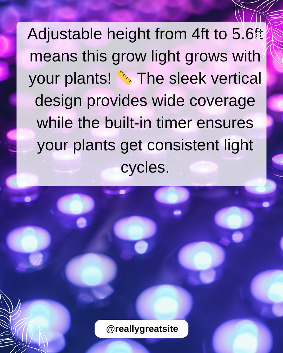 figandfield's tweet photo. 🌱 GAME CHANGER for indoor plant lovers!The Barrina T10 Pro Standing Grow Light is everything I didn’t know I needed for my plant family!

#ad #affiliate

Find it here - https://t.co/ehdzf7Ym0i

#GrowLights #IndoorPlants #PlantCare #FullSpectrum #LEDGrow https://t.co/DVoLp0xzj2