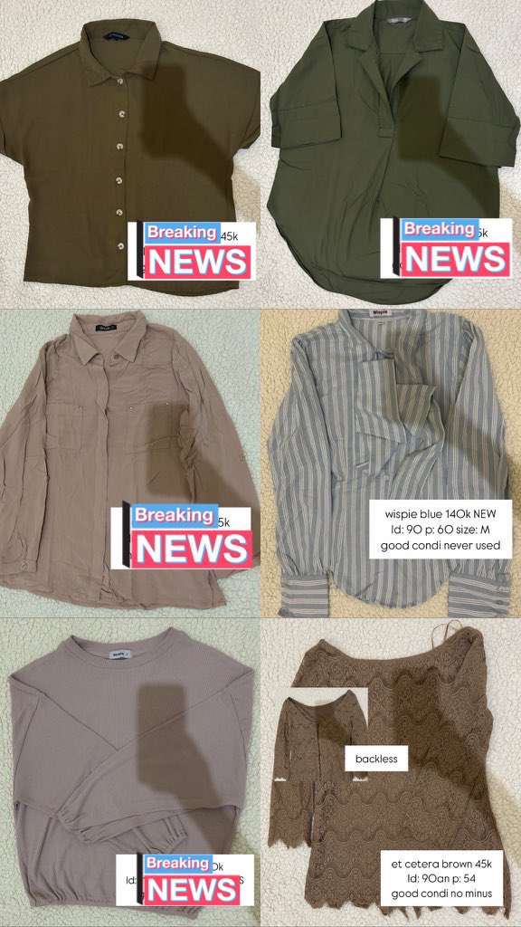 callapetals's tweet photo. wts 
wispie 130K aja
et cetera 45K aja

shopee freeong no admin 🤩 https://t.co/39OBRAPSCR
