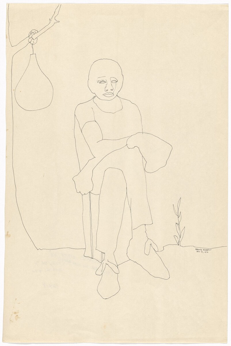 BennyAndrewsArt's tweet image. Black Athlete (No More Games Study #3) moma.org/collection/wor…