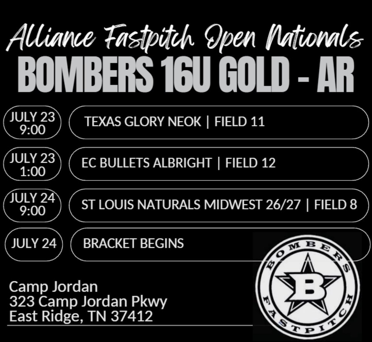 So excited to play this weekend in Tennessee! <a href="/MasonSoftball/">George Mason Softball</a> <a href="/jmrw20/">Justin Walker</a> <a href="/LongwoodSB/">Longwood Softball</a> <a href="/DrCoachBrown5/">Megan Brown PhD</a> <a href="/LindenwoodSB/">Lindenwood Softball</a> <a href="/CoachErinBrown/">Erin Brown</a> <a href="/coachchris_24/">Chris Iliopoulos</a>