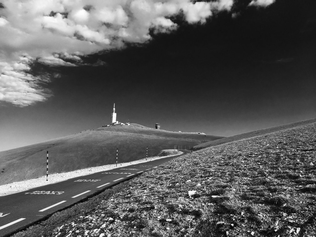 Mont-Ventoux, un matin de juillet 2016.