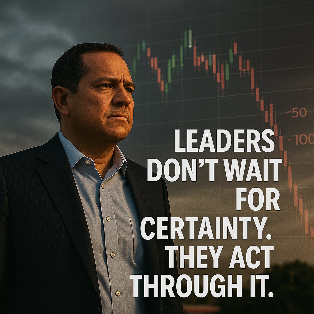 1marcolopez's tweet image. Leaders don’t wait for certainty. They act through it.
That’s what Power Courier is about—navigating volatility with vision.
Subscribe for weekly strategy & insight: rfr.bz/t6b1e83
#Leadership #Strategy #PowerCourier