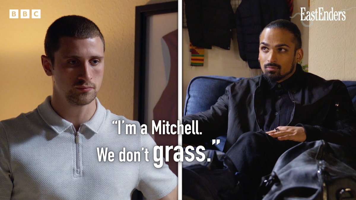 bbceastenders's tweet image. You might want to remind your mum of that family motto, Harry. #EastEnders