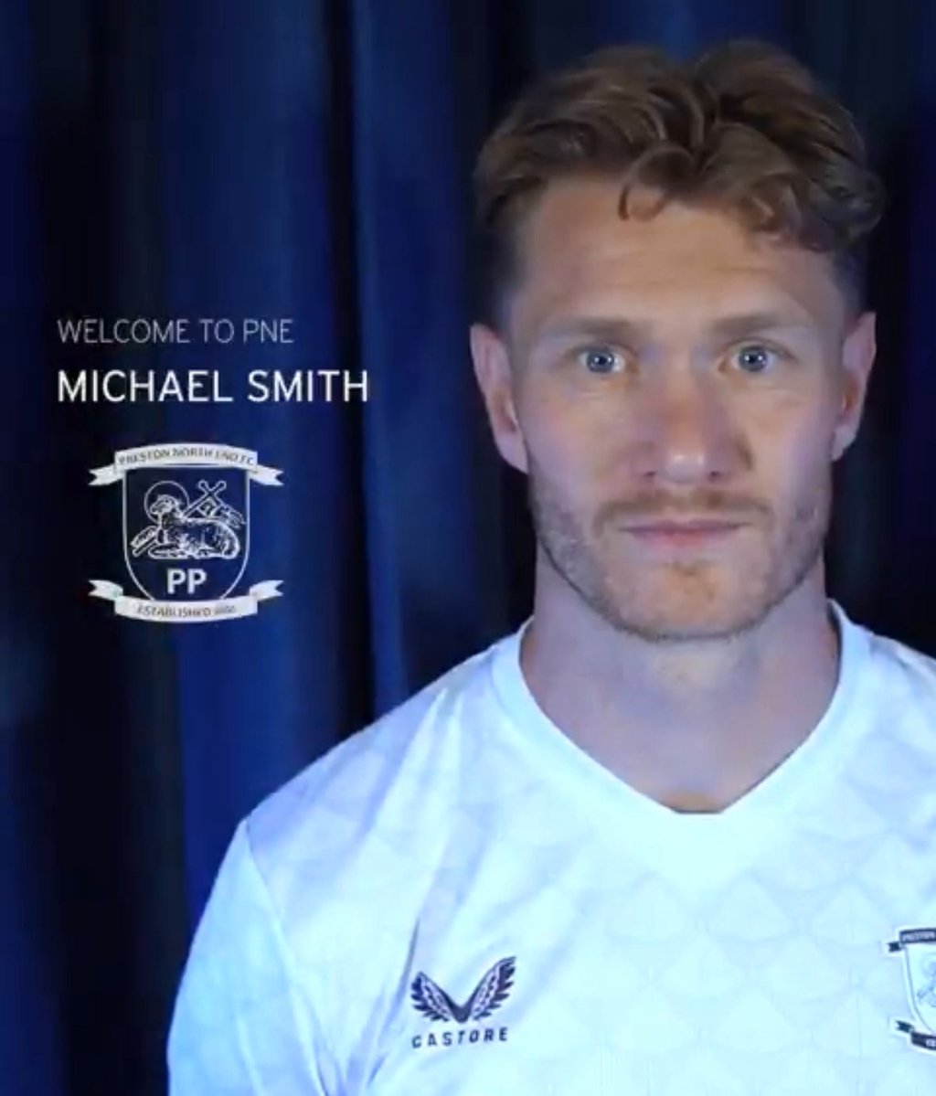 YesWeCrann's tweet image. As reported yesterday, Michael Smith has joined Preston as a free agent. #SWFC