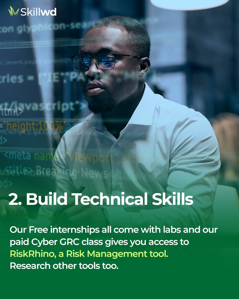 skillweed's tweet image. New in Cybersecurity and don’t know how to navigate the industry?

Here&apos;s a beginner&apos;s guide to get you started.

Start your journey with these essential steps that will help you standout in the field.

#Skillwdacademy #cybersecurityforbeginners #cybersecuritytips