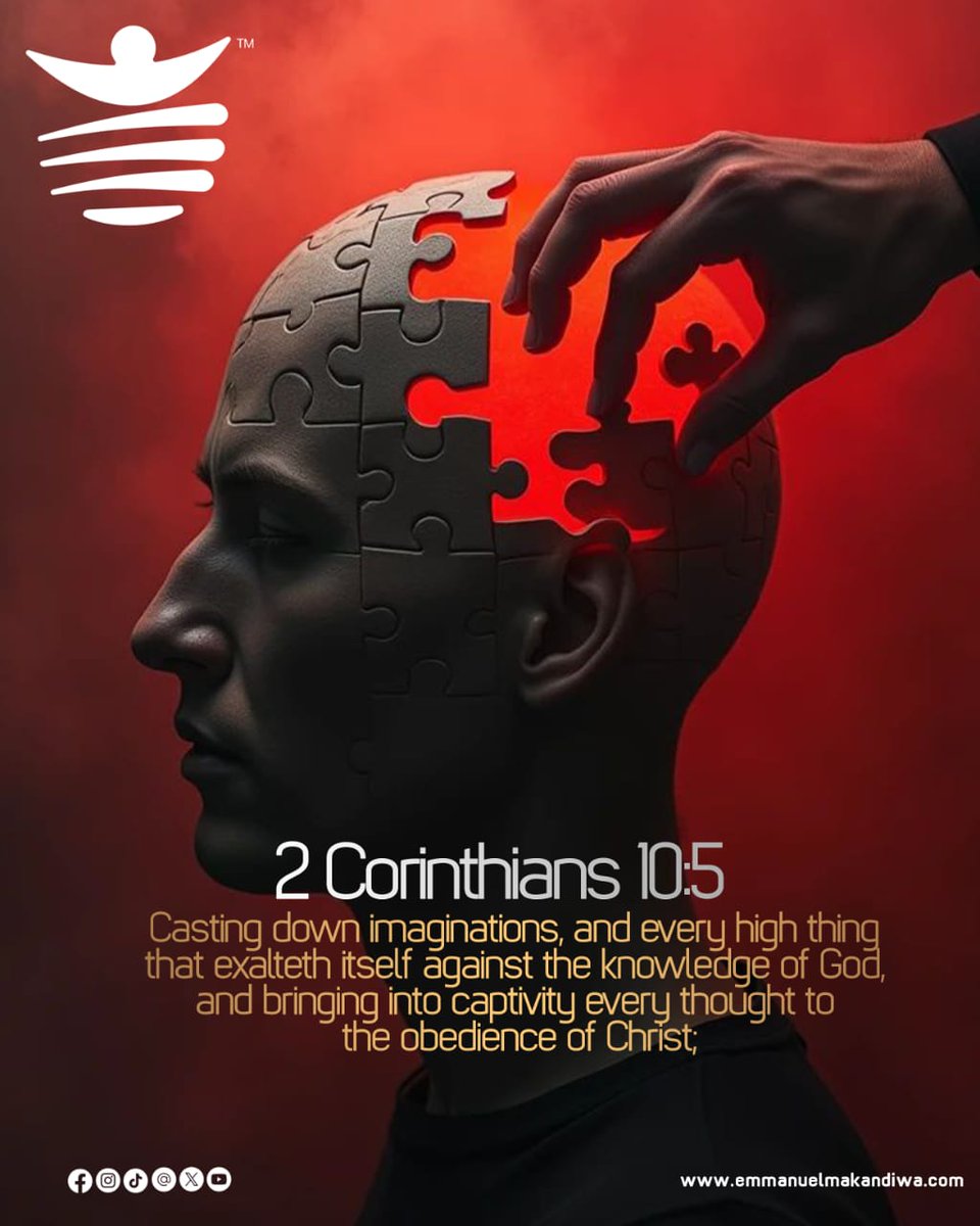 prmakandiwa's tweet image. Are you feeling anxious, overwhelmed, abandoned, or spiritually lower than you used to be? Though mental stress and emotional attacks are real battles, your feelings are not always the truth. You may feel like God has left you, but His Word still says, “I will never leave you nor…