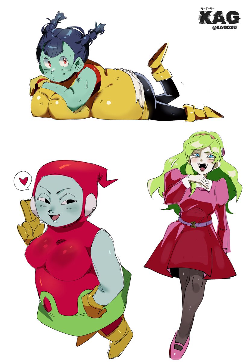 KAG02U's tweet photo. who is your favorite chubby girl in DBS? #dragonballart https://t.co/dybsd7SRdx