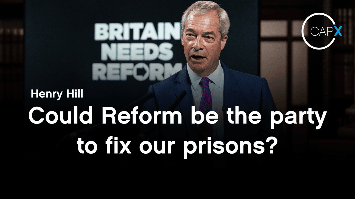CapX's tweet image. One question Reform will have to answer is: who will staff these prisons?
One suspects Farage might simply say ‘the Army’ again, especially if the sites are all on Ministry of Defence land. But none of the organisations that operate on such sites (the Army, the Royal Military…