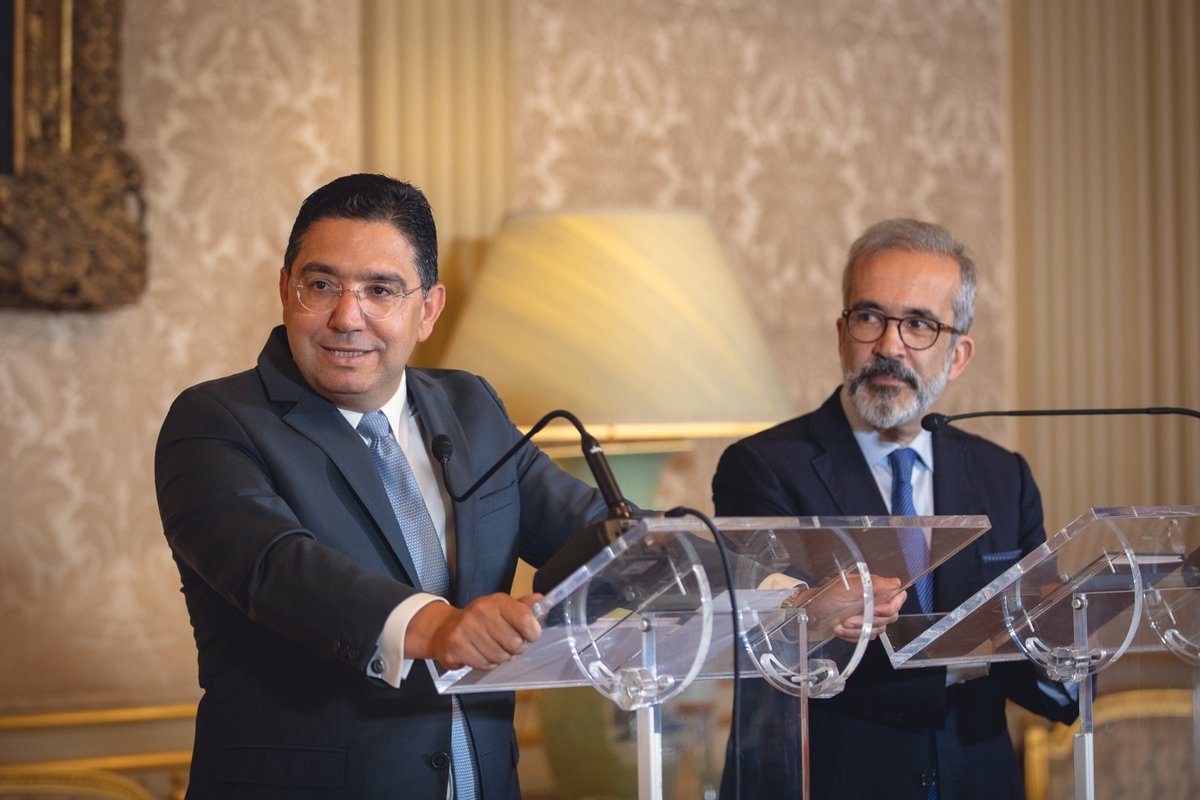 In a Joint Statement adopted by MFA Nasser Bourita and his counterpart, Mr. Paulo Rangel, the Portuguese Republic expresses "its full support for the Moroccan autonomy initiative as the most serious, credible and constructive basis to settle this dispute."
urls.fr/T215x0