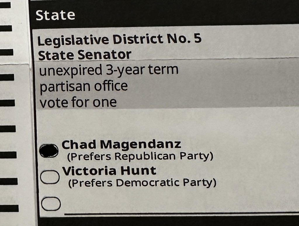 UnderWashington's tweet image. 🚨 WASHINGTON 2025 Special Election🚨
Two swing districts can be won if we vote.
1️⃣Check voter registration at current address 👉 shorturl.at/Y2dIN
2️⃣Get Registered 👉 shorturl.at/hMcki
3️⃣ VOTE
🔴Chad @Magendanz 👉 LD5
🔴Michelle @MichelleCaldier 👉LD 26