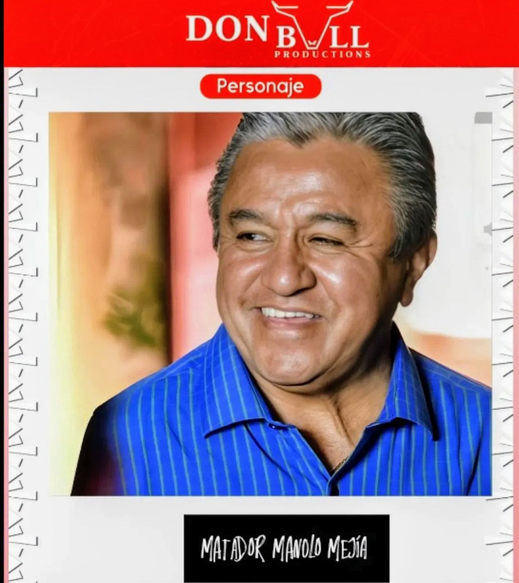 El matador Manolo Mejía es el responsable de la gerencia operativa de la empresa Don Bull Productions