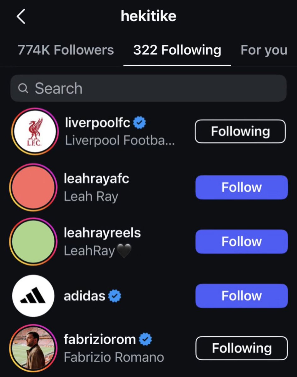AnfieldPapers's tweet image. Hugo Ekitike is NOW following Liverpool FC on Instagram. 👀