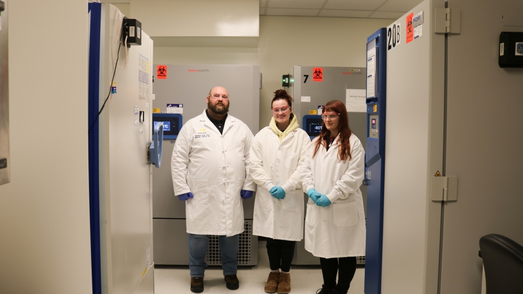 umichalzheimers's tweet image. &quot;The new Michigan Brain Bank space was provided by the @UMichMedSchool to address the growing needs of this invaluable repository. [It] will help maintain this precious resource for years to come,&quot; says Sami Barmada, MD, PhD, Michigan Brain Bank Director.
michmed.org/5GJKr