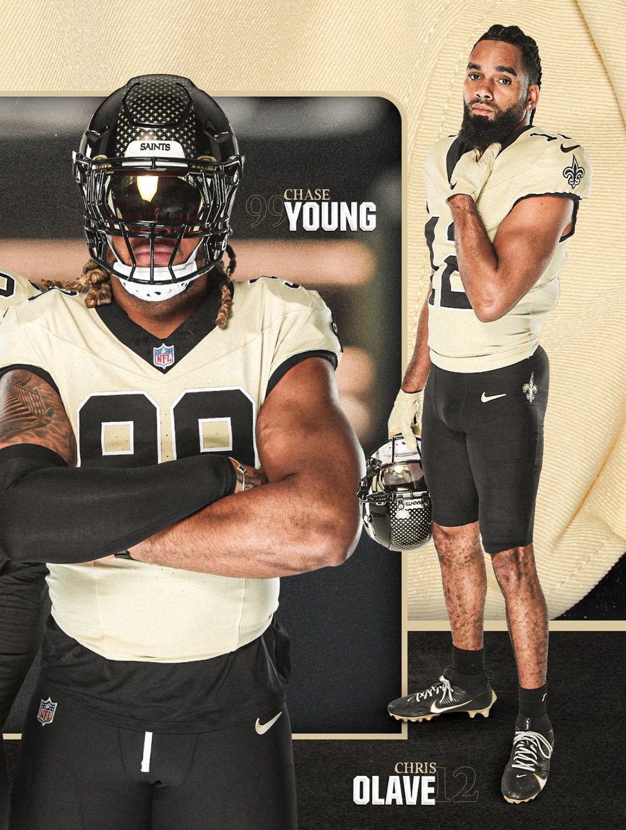 The gold jerseys are back for the <a href="/Saints/">New Orleans Saints</a> 

#uniswag