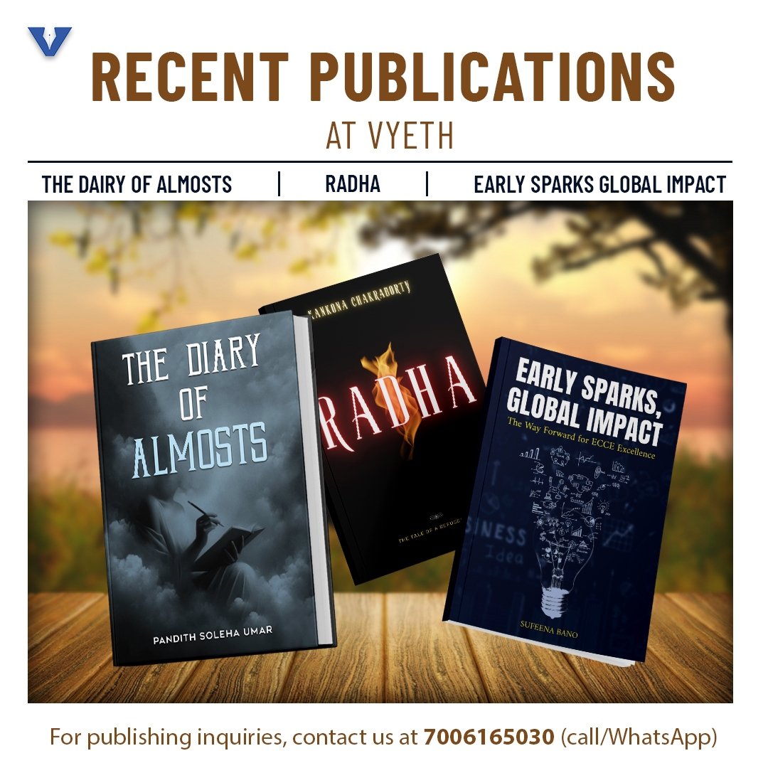 vyethpublishing's tweet photo. We’re celebrating stories—times three!
Join our reading community and discover three exclusive releases at Vyeth you won’t want to miss. Which one is calling your name? https://t.co/SsdaqVfT1N