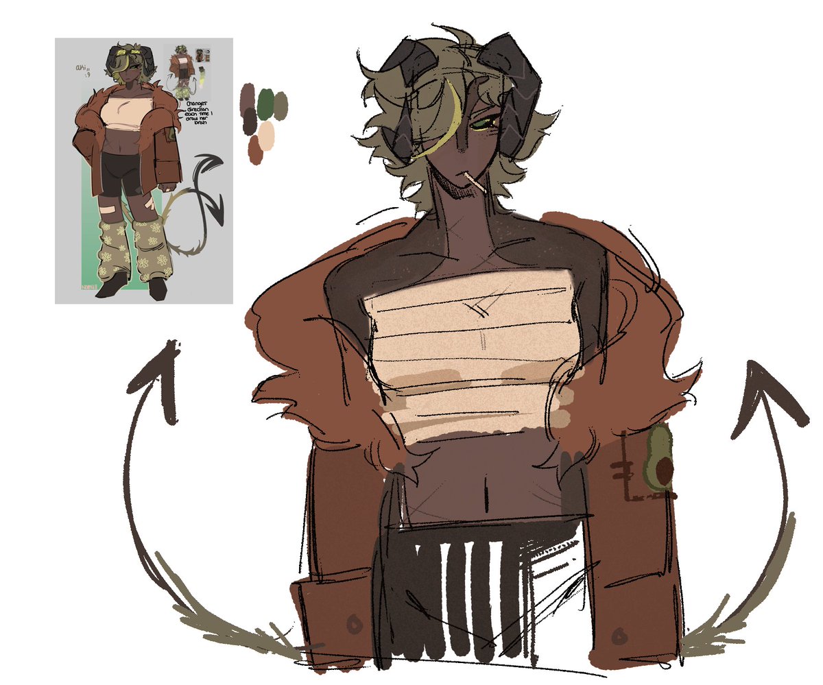 lxghtwix's tweet image. The other drawing I never posted when I actually locked in