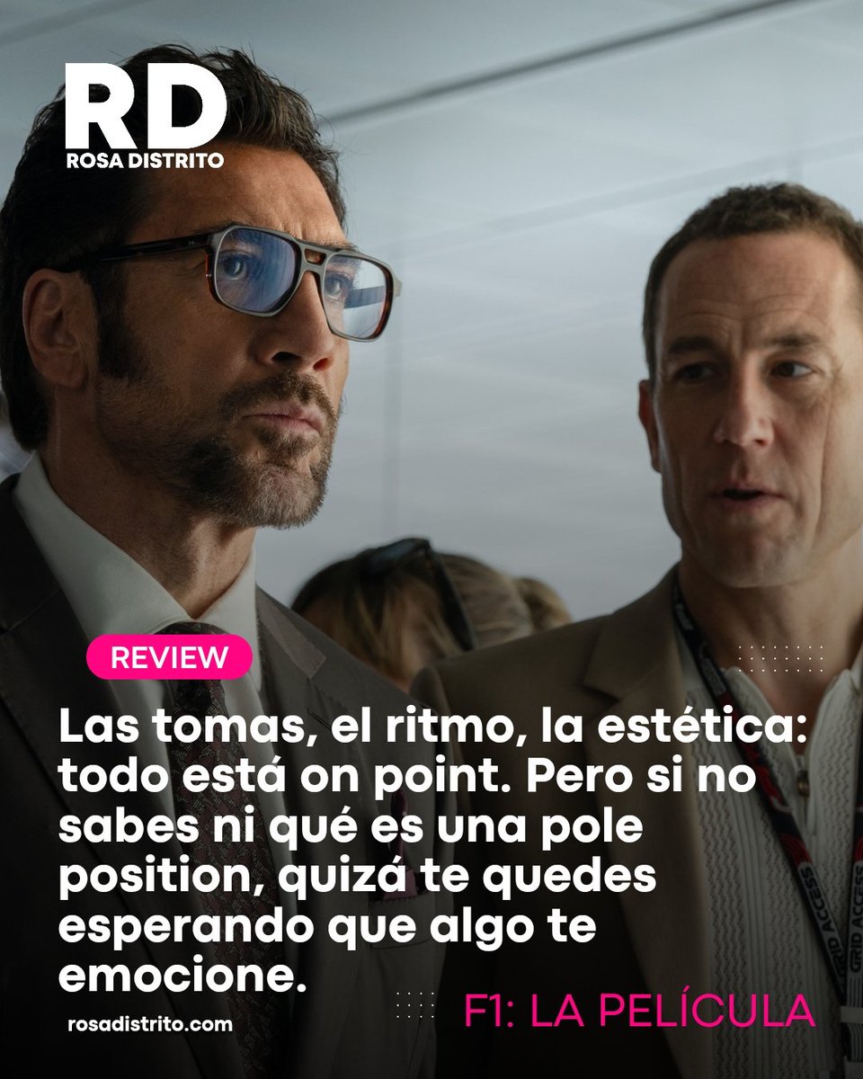 ¿Te gustó #F1ThrMovie con #BradPitt? Checa estos quotes. 

La reseña completa la encuentras en rosadistrito.com 

#RosaDistrito #ElEspacioQueDisfrutamosTodes