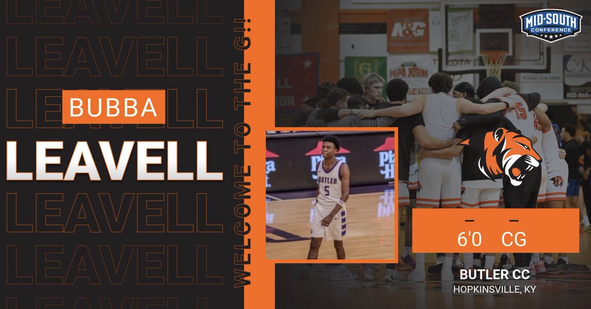 GtownTigersMBB's tweet image. As the 25-26 school year approaches, let’s welcome in some new Tigers!! 🐅🐅
Bubba Leavell comes to us from Butler CC where he averaged 11.2 PPG while shooting 39.8% from the field & 38.8% from 3 this past year! Welcome to the G! #TigerPride🐅