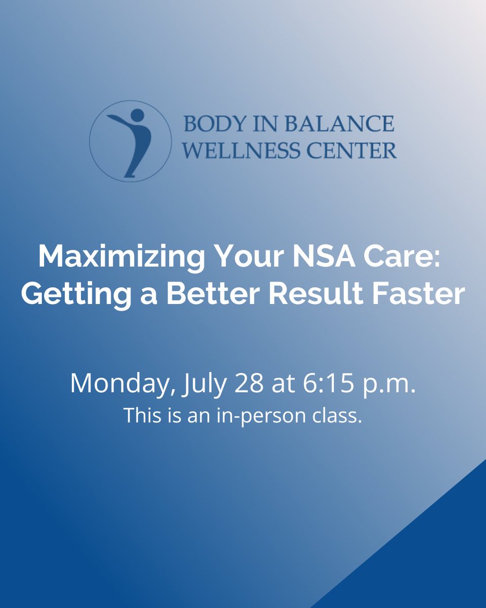 BodyinBalanceCO's tweet photo. 🚨🚨This is an important class for all #BIB practice members to attend!⁠
⁠

⁠Dr. Leah will discuss the key strategies you can utilize to get a BETTER 👏🏻RESULT 👏🏻 FASTER 👏🏻⁠
⁠
Register with a #BIB Team Member TODAY‼️⁠ https://t.co/Fg7jO3uGQ2