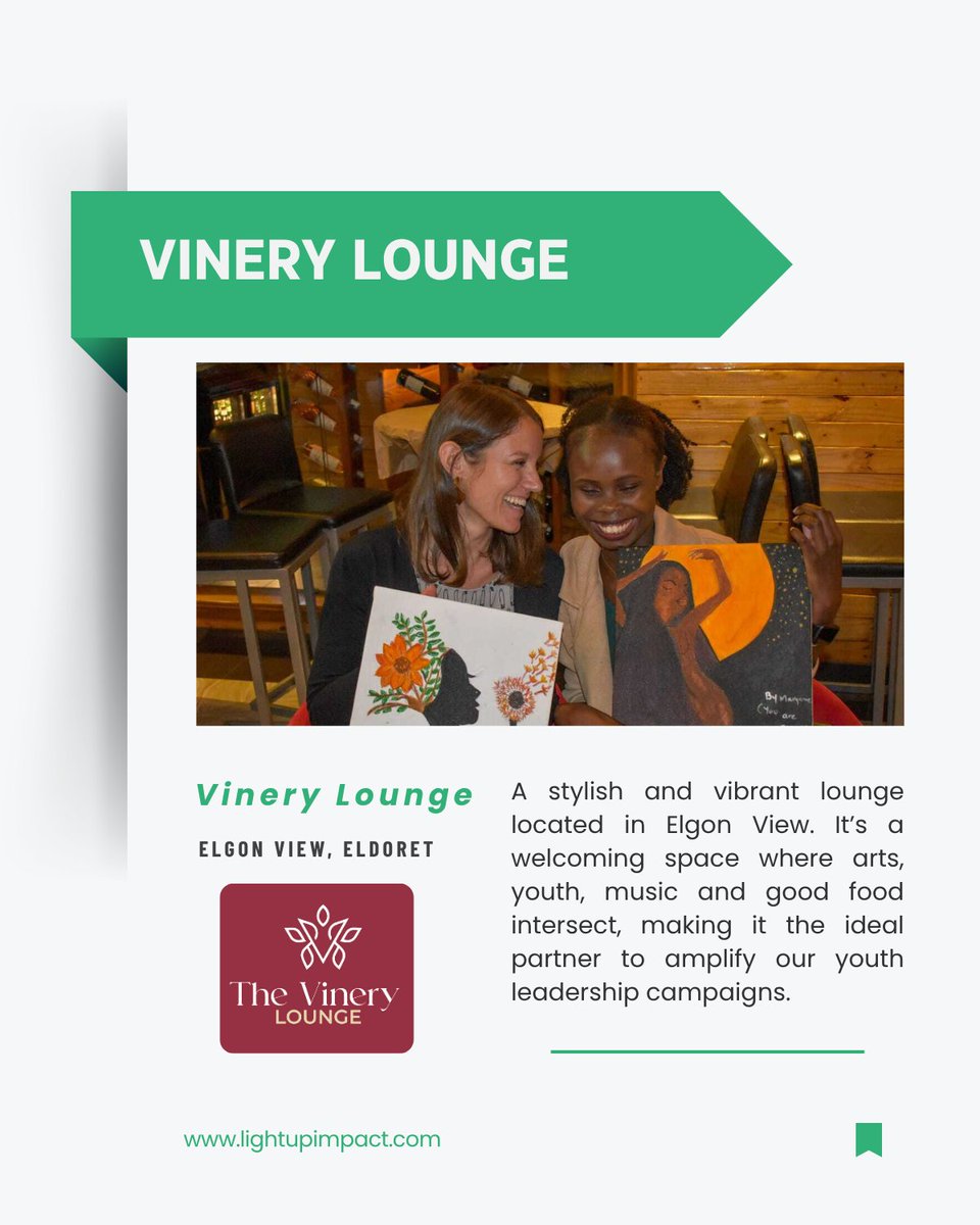 LightupImpact's tweet image. Lightup Impact Turns 4 - yes, our campaign is still here!
Today, we're excited to announce two key local partnerships in Eldoret:
🤝Vinery Lounge
🤝Fitness Hour Clock Gym Annex
Want to learn more about our Birthday Drive Campaign? Visit our website: lightupimpact.com/lightup-impact…