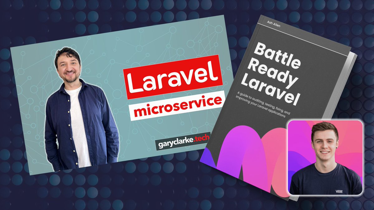 Gary Clarke (@garyclarketech) on Twitter photo <a href="/AshAllenDesign/">Ash Allen ๐</a> and I teamed up to bundle Battle Ready Laravel + Laravel Microservice.
For Laravel devs that want to build real-world apps confidently
APIs, microservices, queues, testing, clean arch ++
๐ garyclarke.tech/p/battle-readyโฆ <a href="/AshAllenDesign/">Ash Allen ๐</a> and I teamed up to bundle Battle Ready Laravel + Laravel Microservice.
For Laravel devs that want to build real-world apps confidently
APIs, microservices, queues, testing, clean arch ++
๐ garyclarke.tech/p/battle-readyโฆ