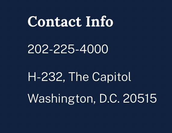 Chesschick01's tweet image. This is @SpeakerJohnson office number. 
Give it a call and tell his staff the public wants a vote on @RepThomasMassie's H.Res.581, the Epstein Files Transparency Act.
He is currently refusing to hold any more votes till september because he said "My belief is we need the