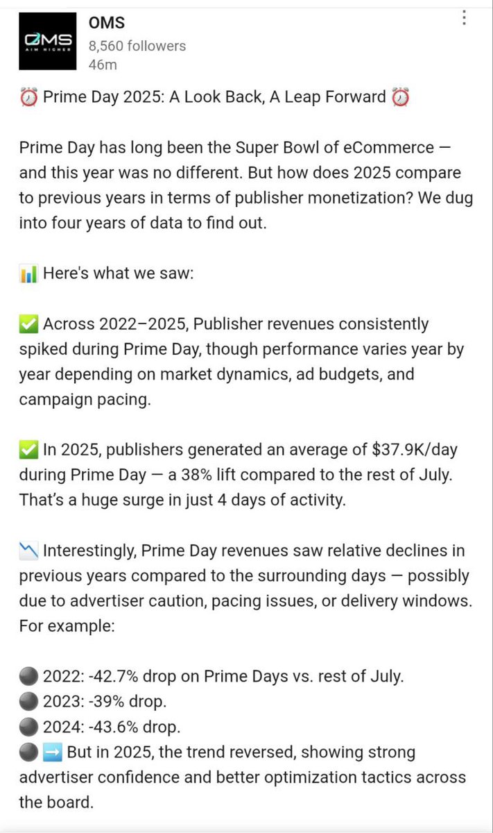 superprabhu's tweet image. Adtech business of OMS one of the key subsidiaries of @BrightcomGroup contributing 40% of revenue &amp;amp; profits is booming. Thanks @KallolSen12 @AllamRaghunath @suresh_66 for the exemplary efforts @BrightcomGroup 3.0 is no more a dream but a reality which will be seen in days ahead.