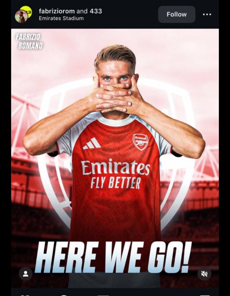 It’s time Gooners #AISSIAM #HeadOverHeels #Gyökeres #gyökeresfenere #coyg