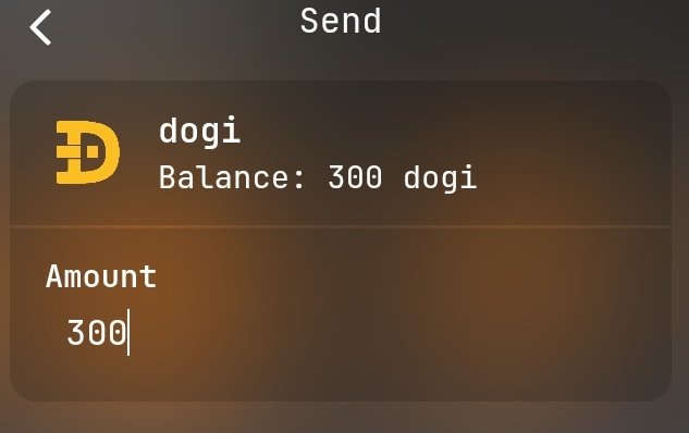 Let's  hold 300 $DOGI  for the prime Treasury for the shibe is taking  off in $Doge/ #Doginals !🐕🚀⚡

What are you buying shibe?