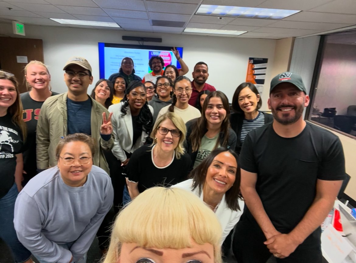 DrRenaeBryant's tweet image. It was a privilege to teach the Organizational Theory Course at California State University, Fullerton College of Education for the Educational Leadership Doctorate. This year’s cohort is made up of incredible educational leaders who are reflective, caring, emotionally…