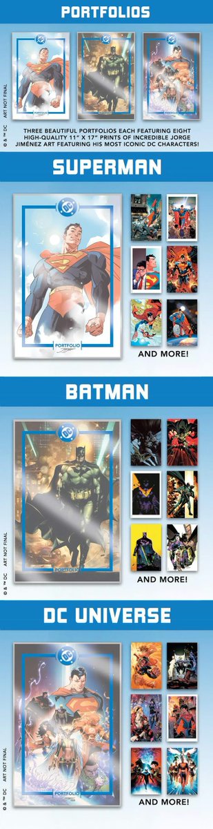 radar_comics's tweet image. Una de las novedades más tochas de este Previews. THE DC ART OF @JorgeJimenezArt
Y mucho ojo, que podéis reservar distintos productos:
📌 El tomo con dos portadas distintas
📌 Tres porfolios de print sets
📌 Un sketchbook
Reserva en Previews: radarcomics.com/es/catalogo/co…