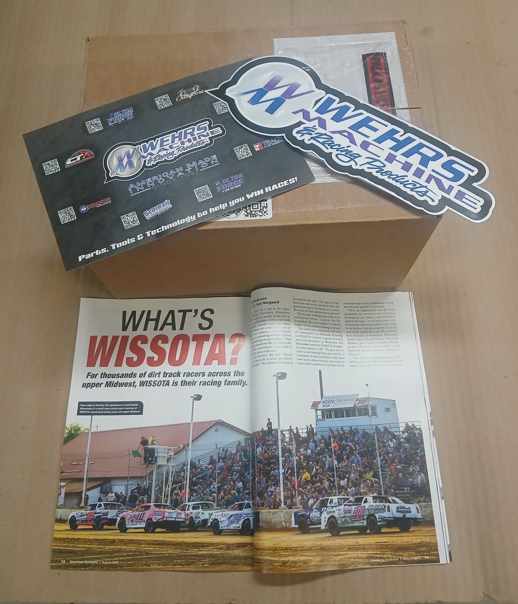 7K Racing (@7kracingteam) on Twitter photo We got a special treat with our chassis tuning parts from our supporters at <a href="/WehrsMachine/">Wehrs Machine and Racing Products</a>. The August addition of Speedway Illustrated featuring <a href="/WissotaRacing/">WISSOTA Auto Racing</a>, including our new home, Granite City Motor Park. There is even a Dick Trickle photo in a different article. Needless to We got a special treat with our chassis tuning parts from our supporters at <a href="/WehrsMachine/">Wehrs Machine and Racing Products</a>. The August addition of Speedway Illustrated featuring <a href="/WissotaRacing/">WISSOTA Auto Racing</a>, including our new home, Granite City Motor Park. There is even a Dick Trickle photo in a different article. Needless to