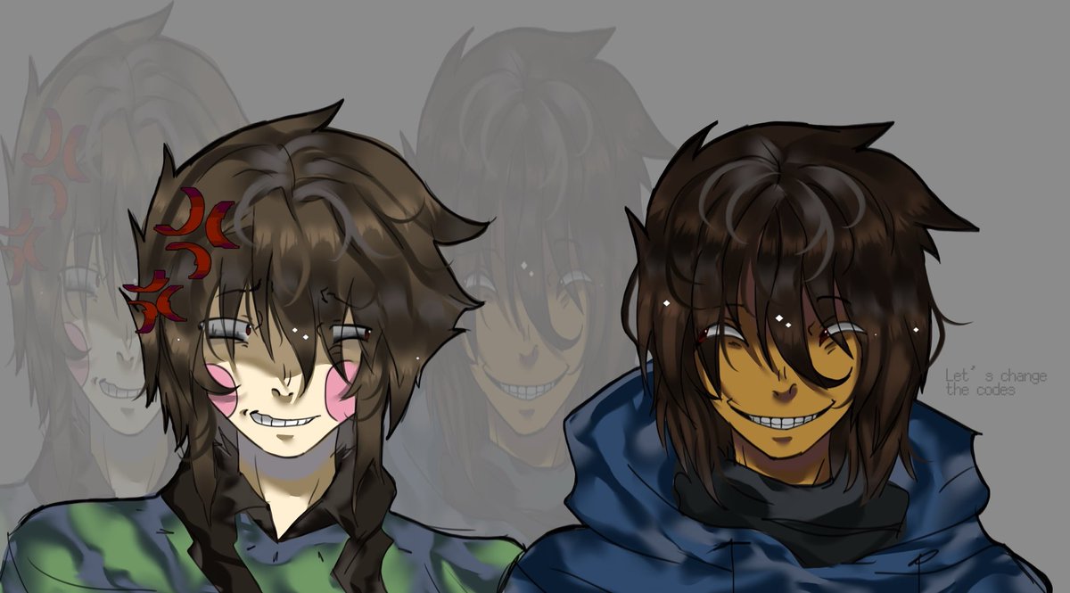 Y4Juuno's tweet photo. Here we go

#receateTale #undertale #frisk #chara https://t.co/OXAQxp8tpW