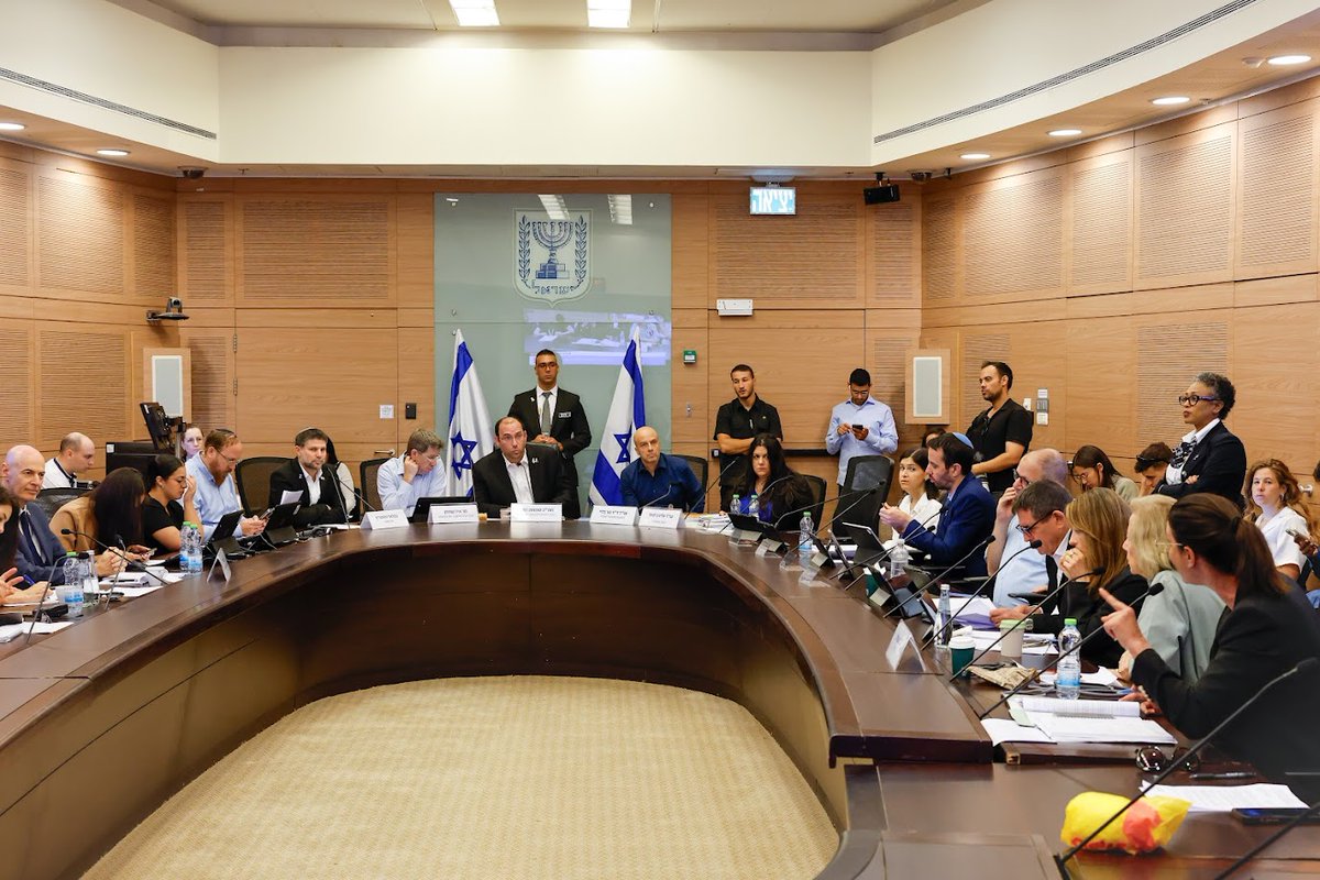 KnessetENG's tweet image. Finance Minister Smotrich to Constitution Committee in debate on Associations Bill: We need to fend off with a sharp stroke the illegitimate and impudent intervention in the State of Israel's affairs
main.knesset.gov.il/en/news/pressr…