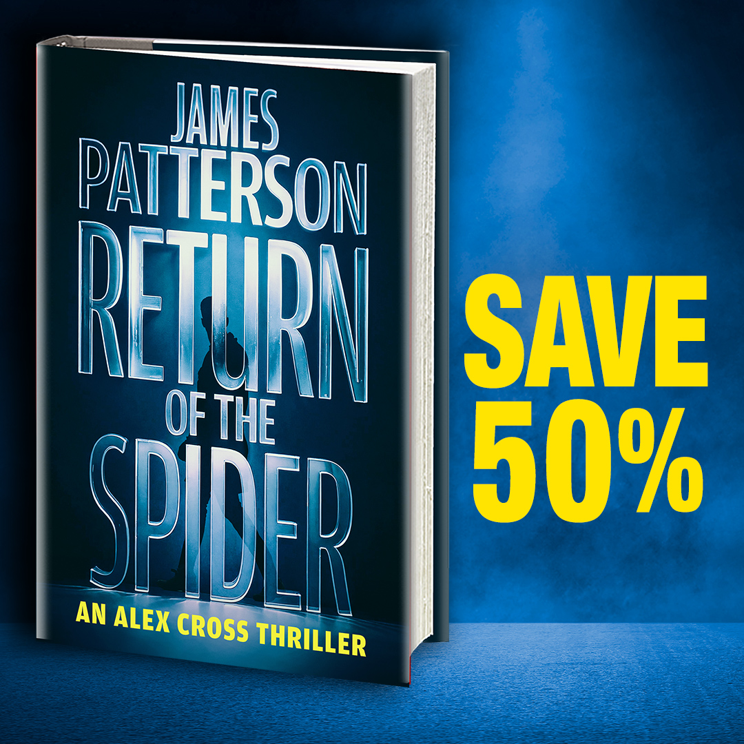 JP_Books's tweet image. Pssst ... Alex Cross fans! @BNBuzz is offering 50% off pre-orders of RETURN OF THE SPIDER, coming in November. You heard it here first! Pre-order here: bit.ly/44UasQ8
@crossonprime