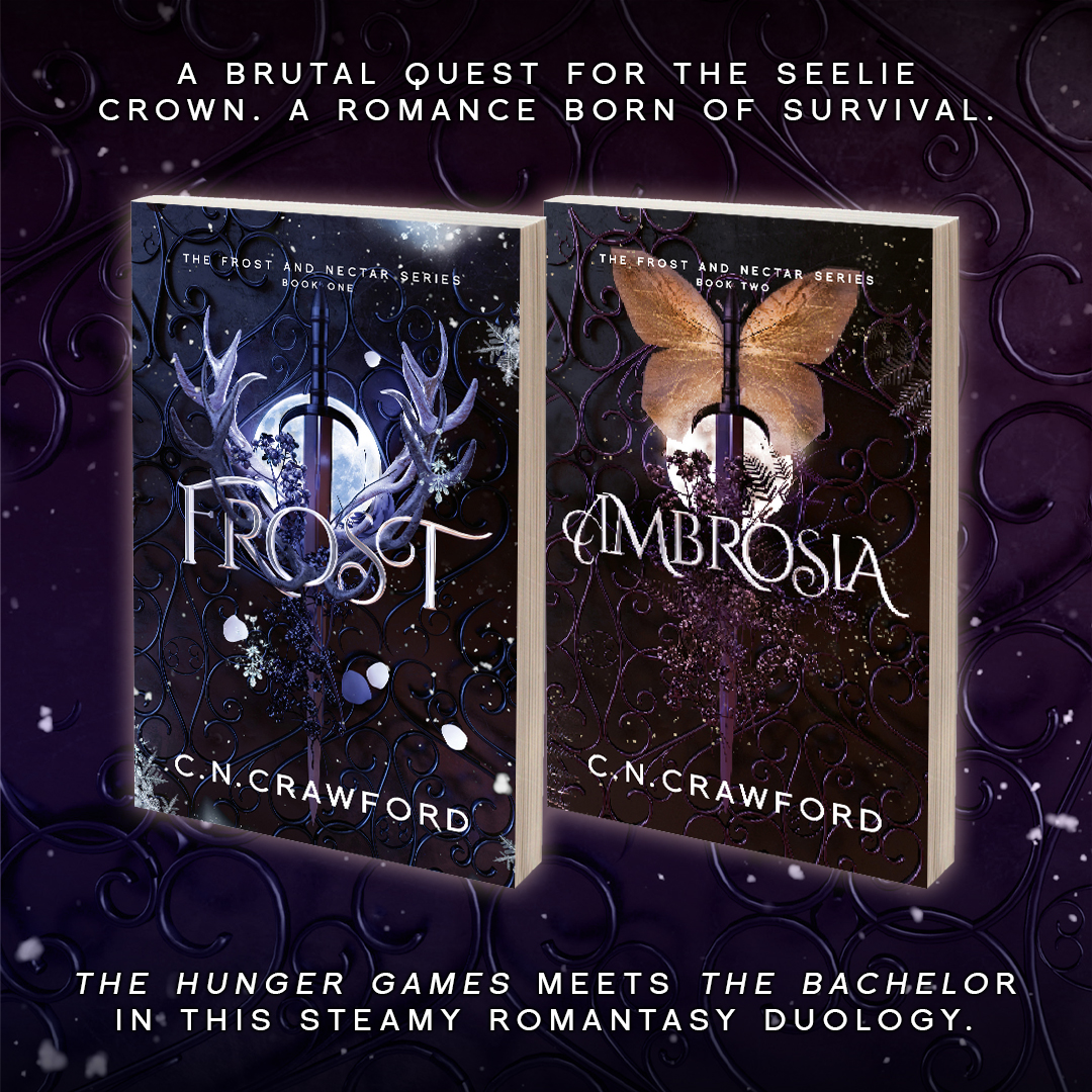 AriaFiction's tweet image. We're so excited to be publishing two amazing duologies by the brilliant @CNCrawford00 🔮
The Hallowed Games and The Frost and Nectar titles are out RIGHT NOW!
Click the clink to grab your copies! - bit.ly/4nVzVBj