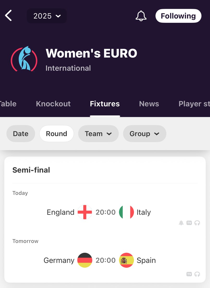 FotMob's tweet image. The semifinals get underway at the Euros tonight, with the Lionesses taking on Italy, the pre-tournament dark horses who are coming good.
Read more via our latest newsletter:
theassisteuro25.beehiiv.com/p/the-assist-e…