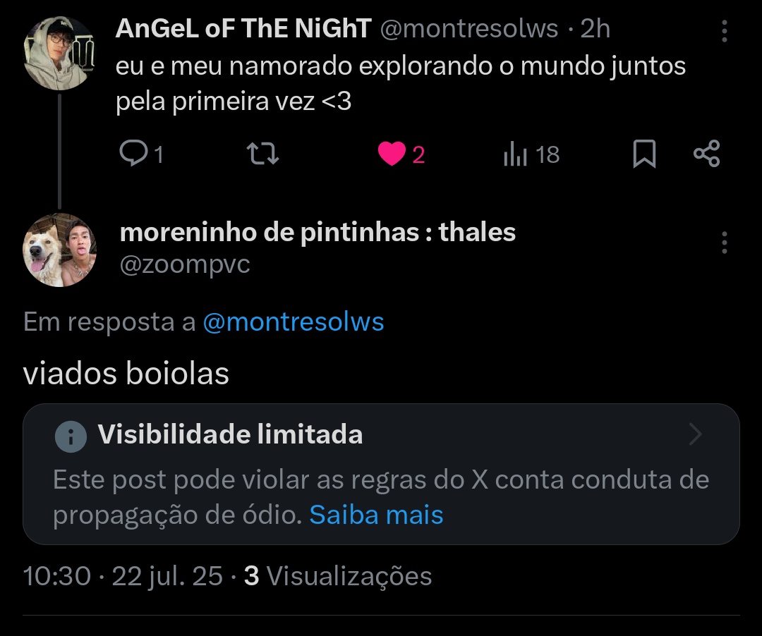 eu chamo de karma.