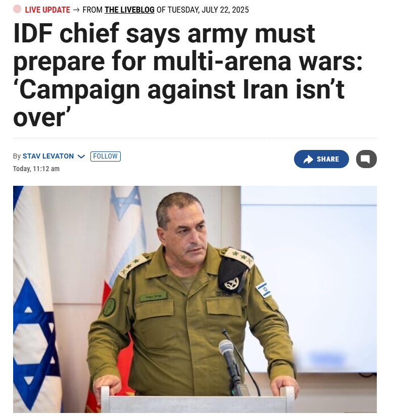 Hoffman8Jon's tweet image. Perpetual war (courtesy of the American taxpayer) is their only strategy.
By embracing Israel’s maximalist ambitions in the occupied Palestinian territories and the broader region, Washington is committing itself to perpetual conflict and entrapping itself in the Middle East.