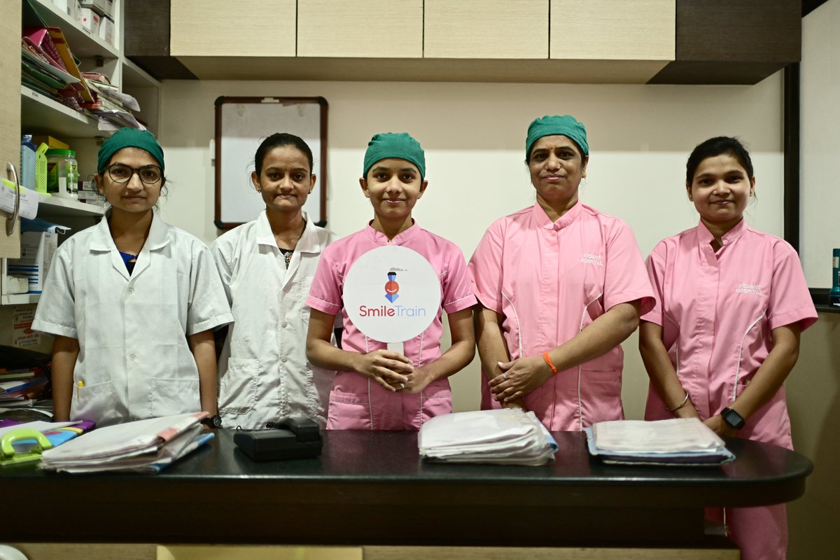 SmileTrainIndia's tweet image. In quiet moments and busy days, nurses are the gentle hands that soothe little fears and hold hopes tight. They don’t just care for health, they care for hearts. That kindness stays with families long after the hospital doors close.

#WalkWithUs #SmileTrainIndia
