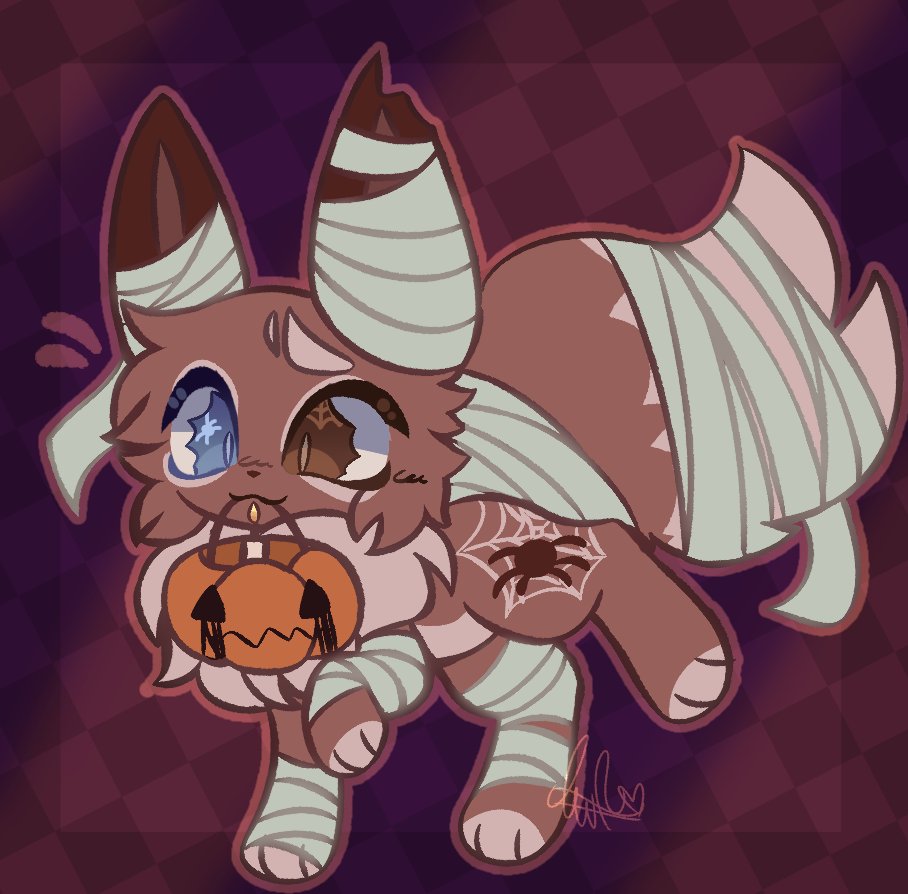 WildfireOwO's tweet image. Another goober 
$3-7 bucks 

#halloweenadopt