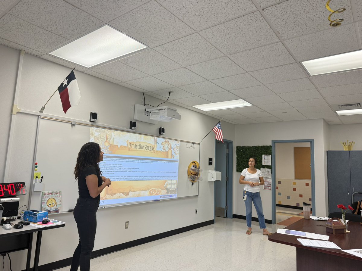 🏴‍☠️ 💙🖤Power Planning begins for MP1.  Shout out to our awesome Dragon 🐉 crew for coming in during their summer break to get a head start on planning! Strong tier one and PLTs. <a href="/BTorres_JDS/">Brenda Torres</a> <a href="/SISD_ES/">Jennifer Trejo</a> #LeadLikeaDragon #ALLIN