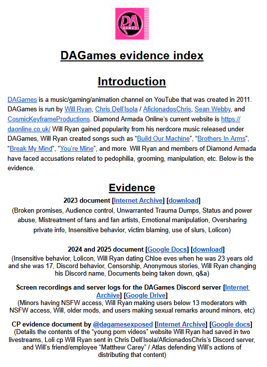 DASafetyReport's tweet photo. https://t.co/CrRnO38aad

Please read #DAGames https://t.co/cNpUUEhTjZ