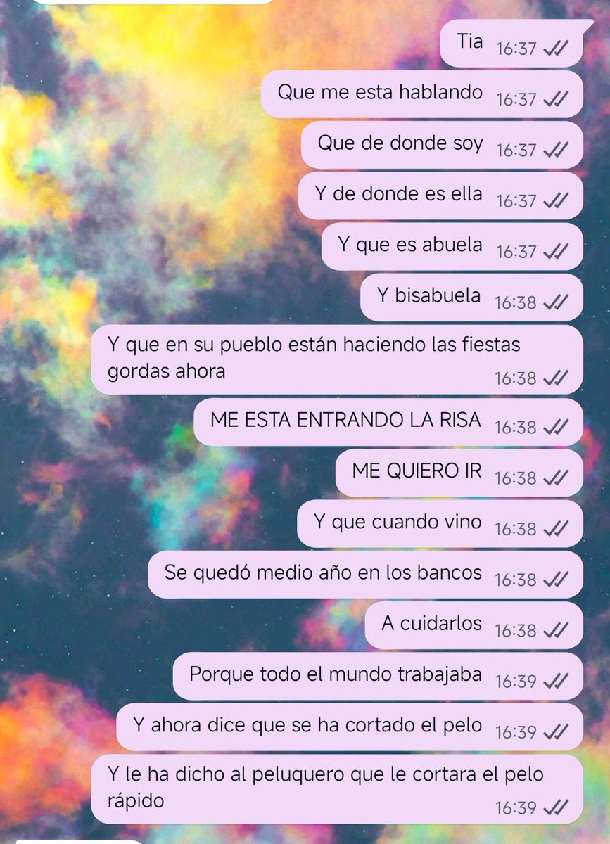 sandryus_97's tweet photo. Si os cuento lo que estaba diciendome.... Lo que estaba diciendome mientras hablaba con una amiga, yo retransmitiendo lo que la señora decía 😂 https://t.co/XJlj4yki7D