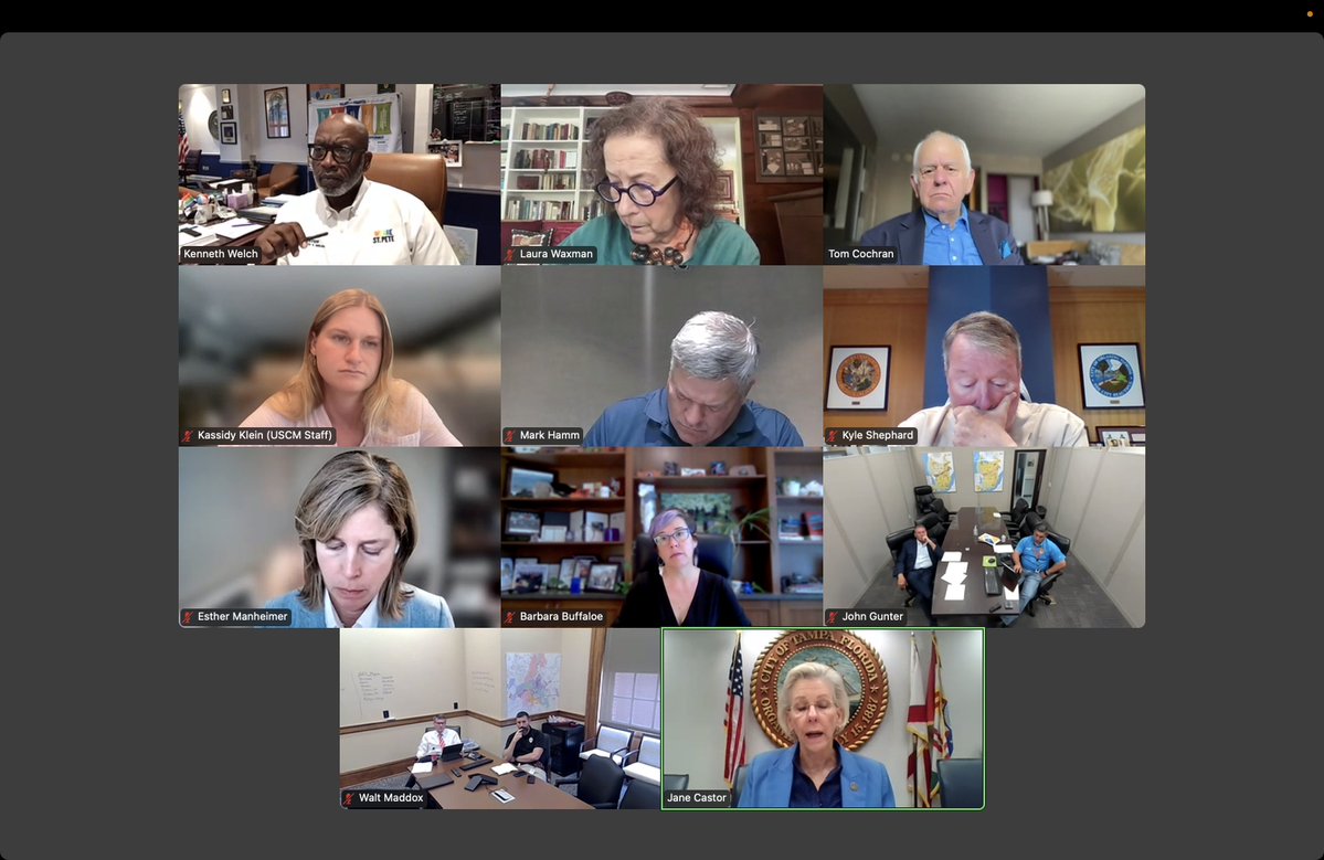 MayorKenWelch's tweet image. Honored to serve on the @USMayors Intergovernmental Emergency Management Task Force alongside Chair @JaneCastor. The discussion at first meeting focused on how FEMA can be improved to better support our residents in their most vulnerable moments. Progress ahead!