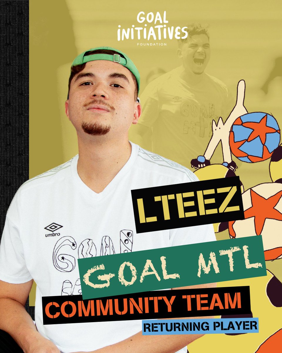GOAL MTL 2025 Player – LTeez 🎤⚽🔥
Singer, songwriter, and smooth operator on and off the mic—LTeez is back for another round at GOAL MTL! 

Big love to LTeez for using his voice (and his footwork) to support the cause. 

#GOALMTL2025 #FootballForEveryone #LTeez #MontrealTalent