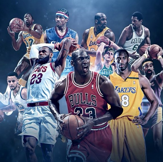 TodayInSportsCo's tweet image. Number 1 is Michael Jordan.
Number two is ___________?