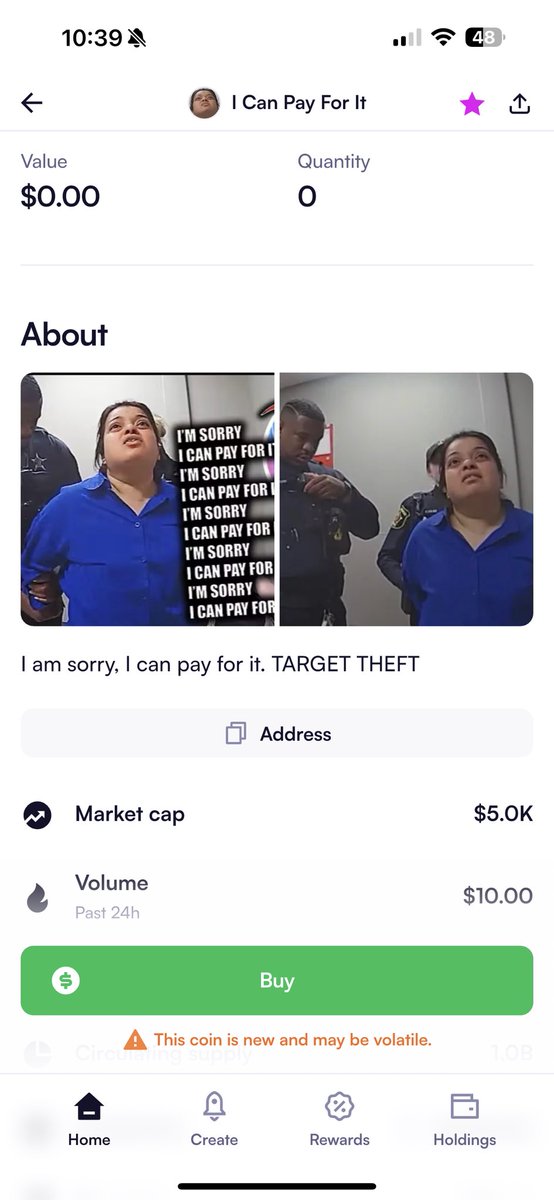 ARS00711's tweet photo. This Coin based on meme Indian lady stealing merchandise from TARGET store
This will explode buy now 🔥⬇️
CA: 9xGpT4ojvn1Lc7A9pVPRBwAQuRSXQYyQeqCrUWAymoon
#memecoin #indianlady #target #theef #crypto #eth #btc #memetoken #cryptotrading https://t.co/OwUYE8LZuY